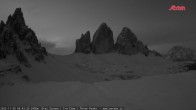 Archiv Foto Webcam Dreizinnenhütte Südtirol: Blick auf die 3 Zinnen 00:00