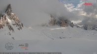 Archiv Foto Webcam Dreizinnenhütte Südtirol: Blick auf die 3 Zinnen 17:00