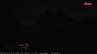 Archiv Foto Webcam Dreizinnenhütte Südtirol: Blick auf die 3 Zinnen 21:00