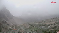 Archived image Webcam Dolomites: Mountain Hut Antonio Locatelli 05:00