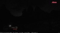 Archived image Webcam Dolomites: Mountain Hut Antonio Locatelli 23:00