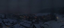 Archiv Foto Webcam Bischofshofen: Blick auf Skisprungschanze und Ort 06:00