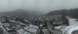 Archiv Foto Webcam Bischofshofen: Blick auf Skisprungschanze und Ort 09:00