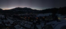 Archiv Foto Webcam Bischofshofen: Blick auf Skisprungschanze und Ort 06:00