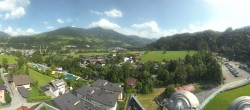 Archiv Foto Webcam Bischofshofen: Blick auf Skisprungschanze und Ort 15:00