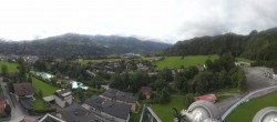 Archiv Foto Webcam Bischofshofen: Blick auf Skisprungschanze und Ort 07:00