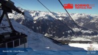 Archiv Foto Webcam Bormio: Bergstation Cima Bianca 12:00