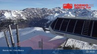 Archiv Foto Webcam Bormio: Bergstation Cima Bianca 08:00