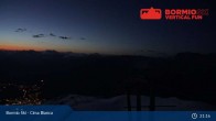 Archiv Foto Webcam Bormio: Bergstation Cima Bianca 20:00