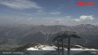 Archiv Foto Webcam Bormio: Bergstation Cima Bianca 10:00