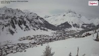 Archiv Foto Webcam Oberlech am Arlberg: Pension Bergland 07:00