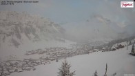 Archiv Foto Webcam Oberlech am Arlberg: Pension Bergland 17:00