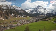 Archiv Foto Webcam Oberlech am Arlberg: Pension Bergland 15:00