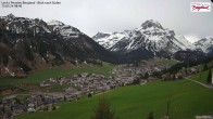 Archiv Foto Webcam Oberlech am Arlberg: Pension Bergland 07:00