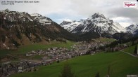 Archiv Foto Webcam Oberlech am Arlberg: Pension Bergland 17:00