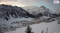 Archiv Foto Webcam Oberlech am Arlberg: Pension Bergland 06:00