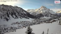 Archiv Foto Webcam Oberlech am Arlberg: Pension Bergland 07:00