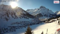 Archived image Webcam Lech: Guesthouse Bergland 09:00