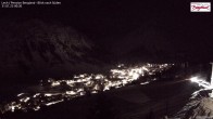 Archived image Webcam Lech: Guesthouse Bergland 23:00