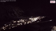 Archiv Foto Webcam Oberlech am Arlberg: Pension Bergland 23:00