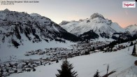 Archiv Foto Webcam Oberlech am Arlberg: Pension Bergland 06:00