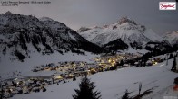 Archiv Foto Webcam Oberlech am Arlberg: Pension Bergland 05:00