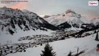 Archiv Foto Webcam Oberlech am Arlberg: Pension Bergland 06:00