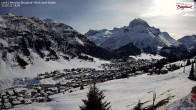 Archiv Foto Webcam Oberlech am Arlberg: Pension Bergland 13:00