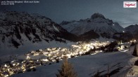 Archiv Foto Webcam Oberlech am Arlberg: Pension Bergland 17:00