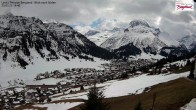 Archived image Webcam Lech: Guesthouse Bergland 13:00