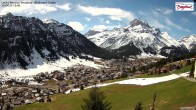 Archiv Foto Webcam Oberlech am Arlberg: Pension Bergland 09:00
