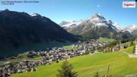 Archiv Foto Webcam Oberlech am Arlberg: Pension Bergland 07:00