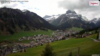 Archiv Foto Webcam Oberlech am Arlberg: Pension Bergland 09:00
