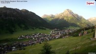 Archiv Foto Webcam Oberlech am Arlberg: Pension Bergland 05:00