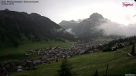 Archived image Webcam Lech: Guesthouse Bergland 19:00