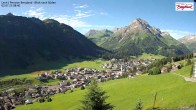 Archiv Foto Webcam Oberlech am Arlberg: Pension Bergland 07:00