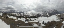 Archived image Webcam Panorama of the Alpe di Siusi from the Puflatsch mountain station 11:00