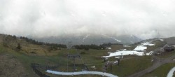Archived image Webcam Panorama of the Alpe di Siusi from the Puflatsch mountain station 13:00