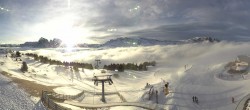 Archived image Webcam Panorama of the Alpe di Siusi from the Puflatsch mountain station 07:00