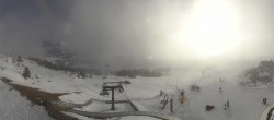 Archived image Webcam Panorama of the Alpe di Siusi from the Puflatsch mountain station 13:00