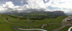 Archiv Foto Webcam Seiser Alm: Blick von der Puflatsch Bergstation 15:00