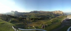 Archiv Foto Webcam Seiser Alm: Blick von der Puflatsch Bergstation 05:00