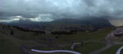 Archiv Foto Webcam Seiser Alm: Blick von der Puflatsch Bergstation 19:00
