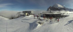 Archived image Webcam Alpe di Siusi: Top station Florianlift 09:00