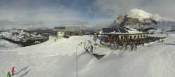 Archived image Webcam Alpe di Siusi: Top station Florianlift 13:00