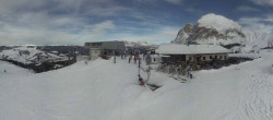 Archived image Webcam Alpe di Siusi: Top station Florianlift 13:00