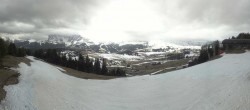 Archived image Webcam View over Alpe di Siusi - Mezdi mountain station 09:00