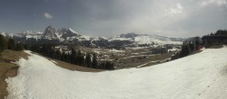 Archiv Foto Webcam Seiser Alm: Panoramablick Mezdi Bergstation 13:00