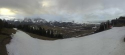 Archiv Foto Webcam Seiser Alm: Panoramablick Mezdi Bergstation 05:00