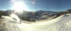 Archiv Foto Webcam Seiser Alm: Panoramablick Mezdi Bergstation 07:00